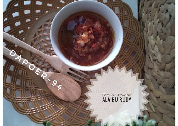 Resep 228. Sambal Bawang Ala Bu Rudy, Sempurna