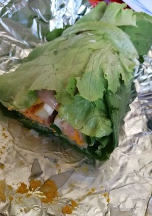 Una foto de Arrollado de lechuga