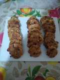 Galletas de avena, manzana, jengibre y miel