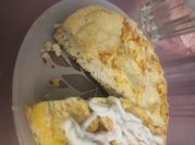 Una foto de tortilla de carne picada