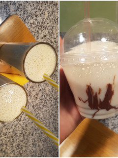 صورة لوصفة سموثي الموز 🍌