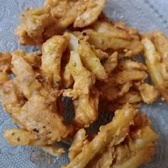 A picture of Crispy fries fritters.