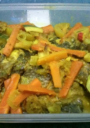 Foto resep Ikan acar kuning (ikan baronang)