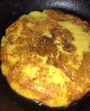 Cachapa de jojoto (mazorca de maíz dulce, elote fresco)