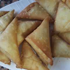 سمبوسة بالجبنة-レシピのメイン写真