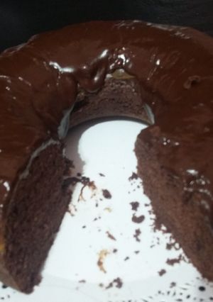 Una foto de Torta facilísima Nesquik