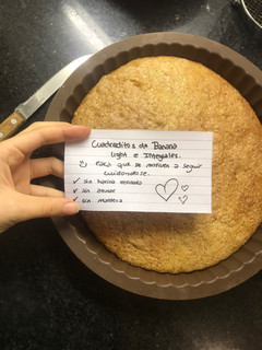 Una foto de Budín integral de banana