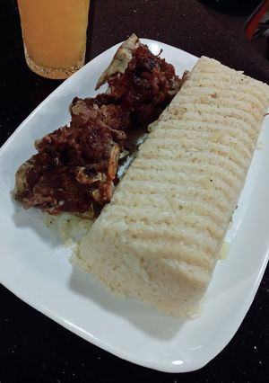Une photo de Risotto et viande au four 🥩