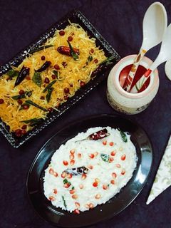 কার্ড রাইস উইথ ফ্রায়েড পটেটো(Curd rice with fried potato recipe in Bengali) রেসিপির প্রধান ছবি