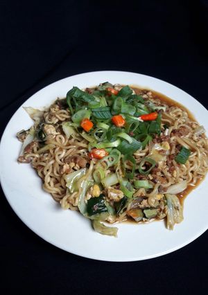 Foto resep Mie goreng rasa cakalang