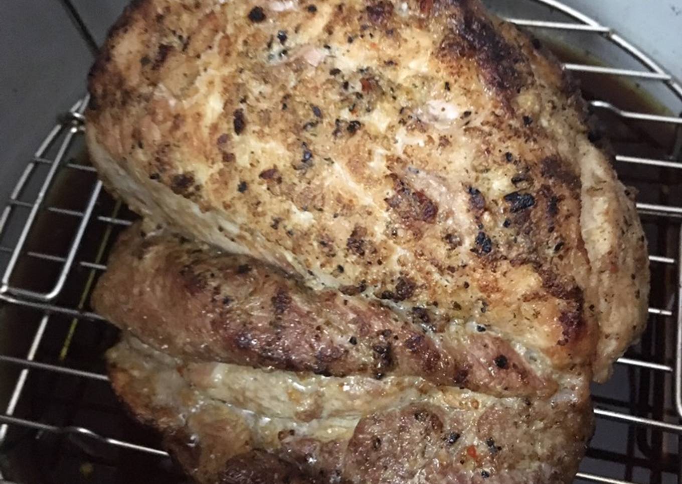 Pork loin In a pressure cooker