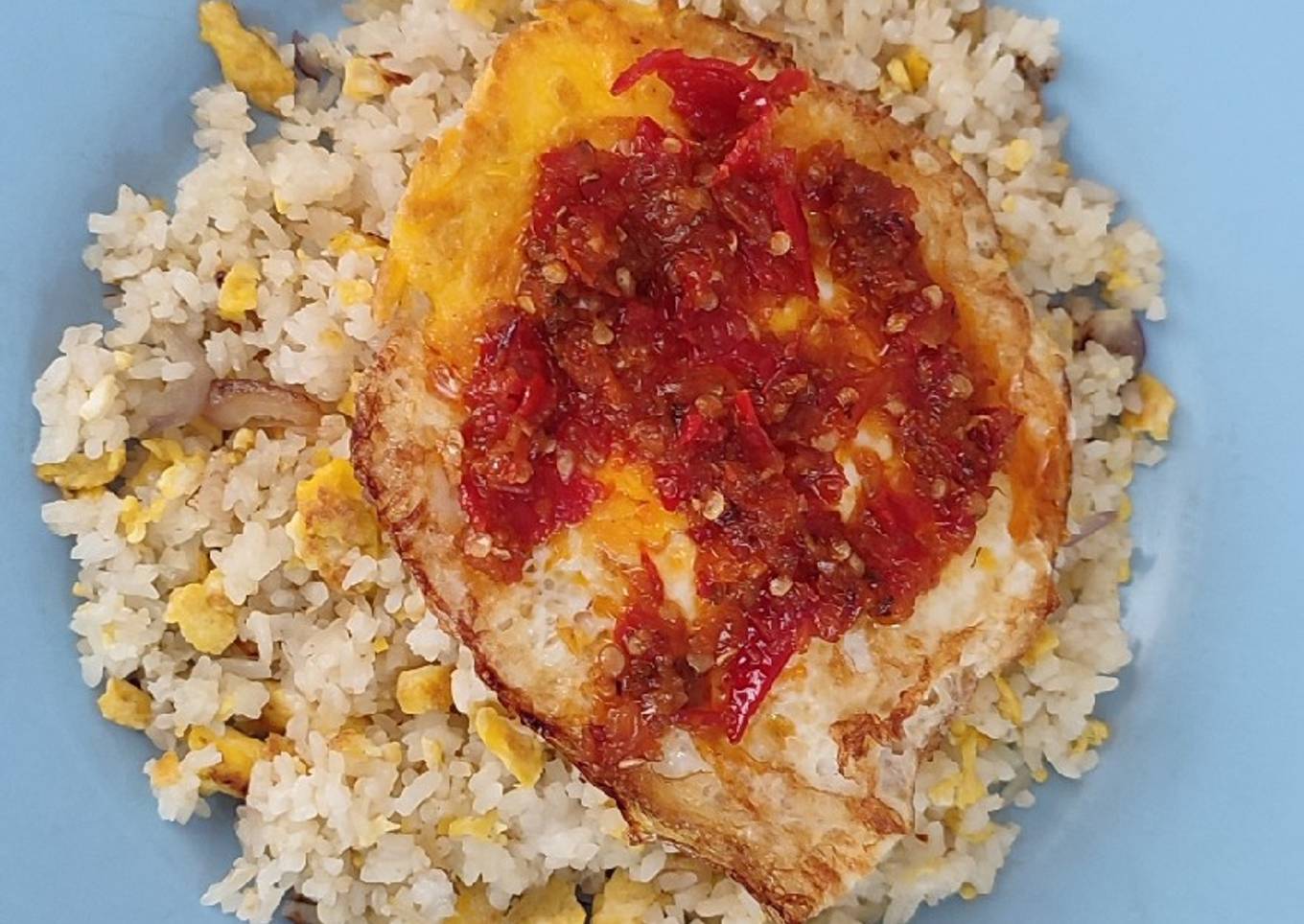 Nasi goreng putih