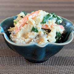 รูปของ Authentic Spinach Shiraae: The Secret to Creamy Tofu Salad