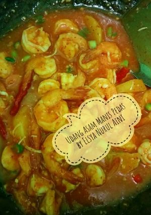 Foto resep Udang Asam Manis Pedas