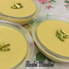 A picture of Instant Mango CustardEggless No gelatin.
