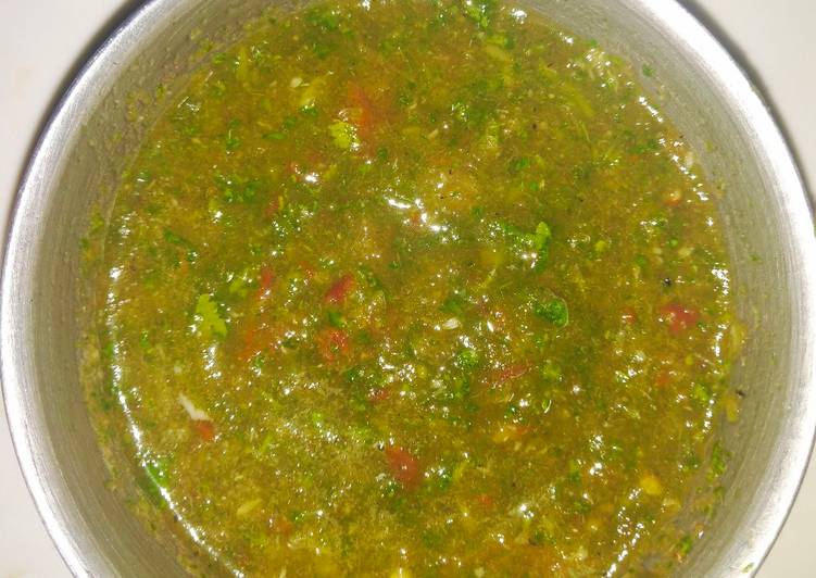 Recipe of Perfect Green chutney