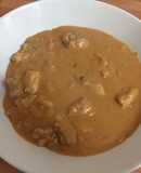 Muslos de pollo en pasta de maní 🥜