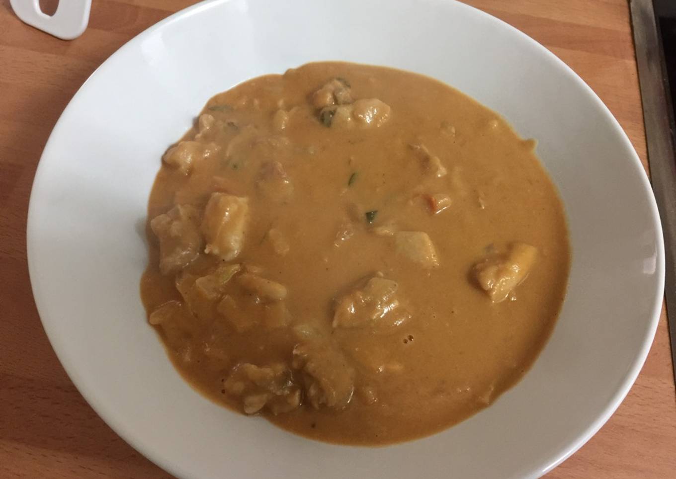 Muslos de pollo en pasta de maní 🥜