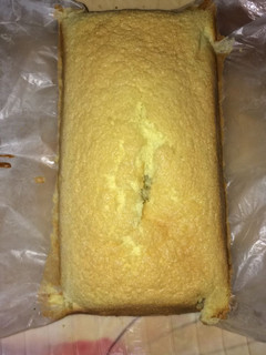 A picture of Vanilla sponge cake❤🤤.
