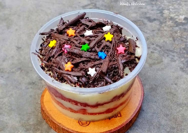 Resep Unbake CheeseCake Oreo Redvelvet, Bikin Ngiler