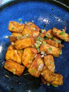 醬燒豆腐(低醣生酮餐)(方便素)(家常菜)(簡單料理) 的食譜成品照片