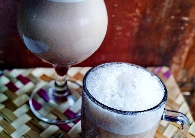Cara Gampang Menyiapkan Teh tarik berbusa🍵 Anti Gagal