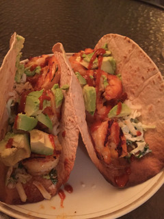 A picture of Low Carb Spicy Shrimp Tacos.