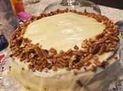 A picture of carrot cake