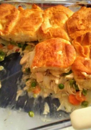 A picture of Chicken Pot Pie.
