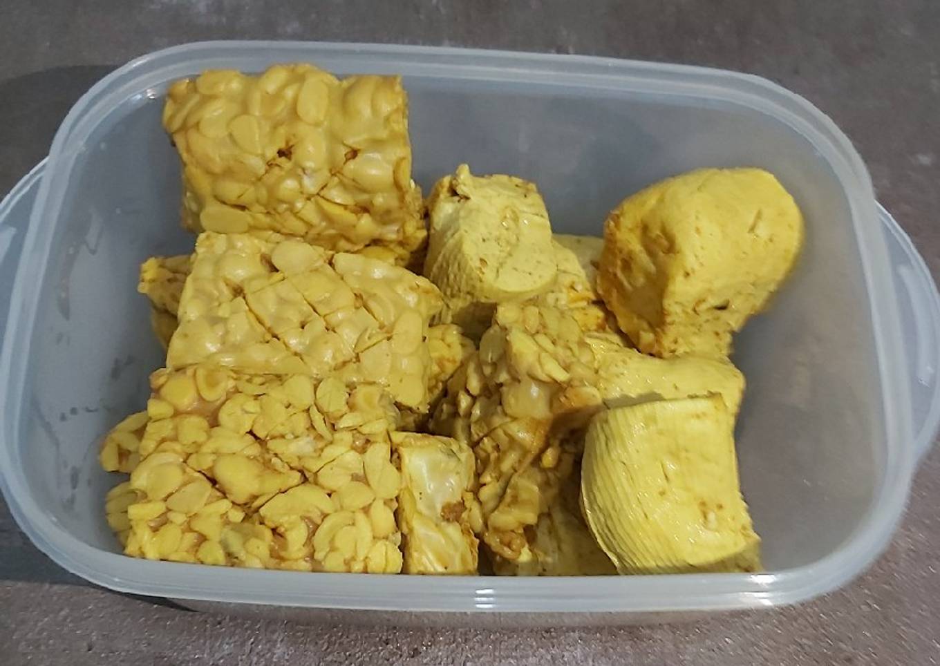 Tempe tahu ungkep bumbu instant