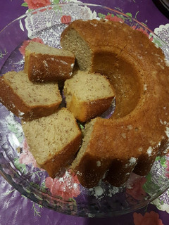A picture of Banana cake.
