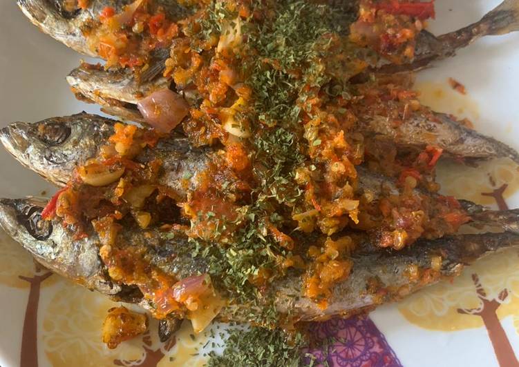 Balado ikan Parsley