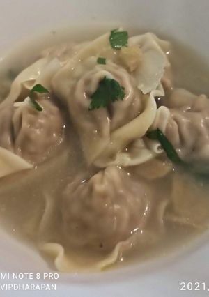 Foto resep Pangsit daging kuah soto bandung mpasi 11 bulan +