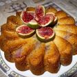 Torta con fichi freschi