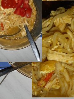 Foto resep Mie instan Kari Ayam