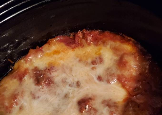Steps to Prepare Speedy Slow Cooker Turkey and Sausage Lasagna