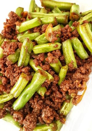 Foto resep Tumis Buncis Cah Daging