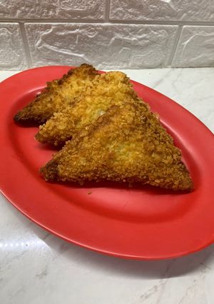 Foto resep Roti goreng coklat choco crunch