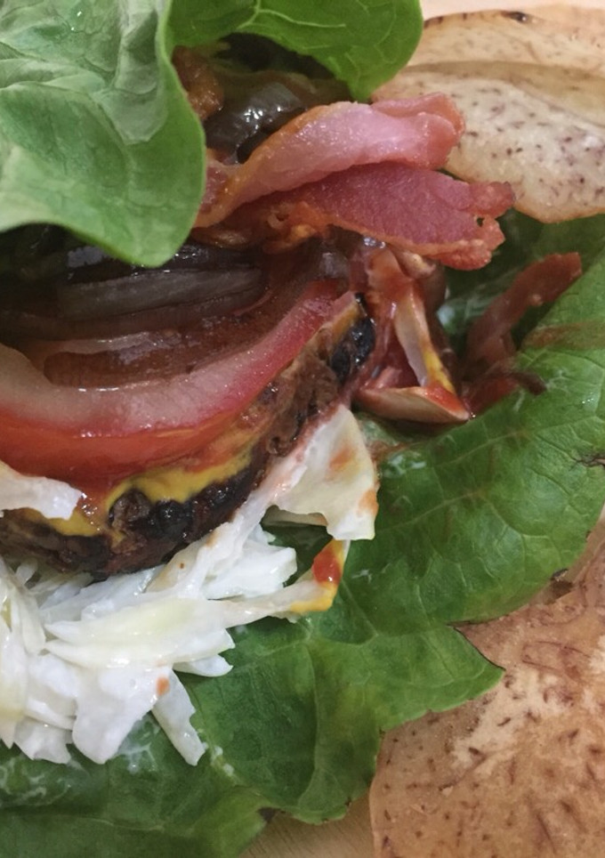 Una foto de Hamburguesa 🍔 low carb