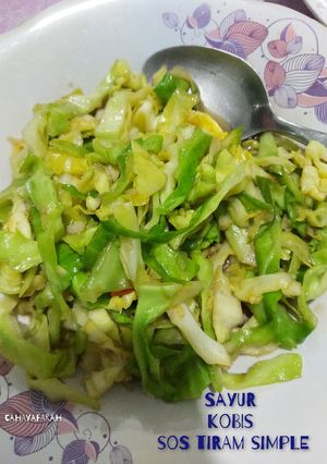 Gambar Sayur kobis sos tiram simple