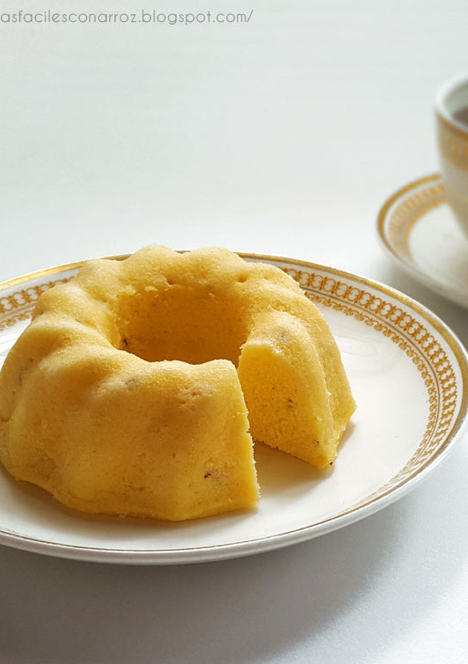 Una foto de Mug Cake (Bizcocho de taza) SIN GLUTEN, SIN LACTOSA y SIN MICROONDAS