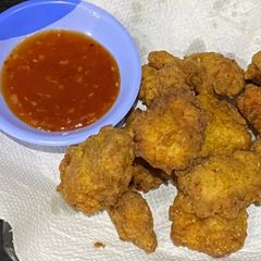 A picture of Popcorn chicken.