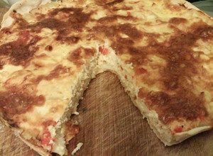 Una foto de Tarta de pollo sin gluten/empanadas