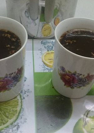 صورة لوصفة قهوة الجلجل السمسم☕
