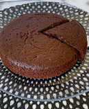 Light Chocolate Cake Without Butter, Oil, or Milk