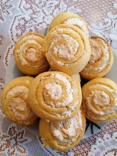 Kókuszos csiga recept fotója