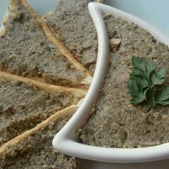 A picture of Vickys Mushroom Pâté, GF DF EF SF NF.