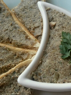A picture of Vickys Mushroom Pâté, GF DF EF SF NF.