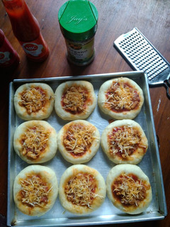 Foto resep Mini chicken pizza