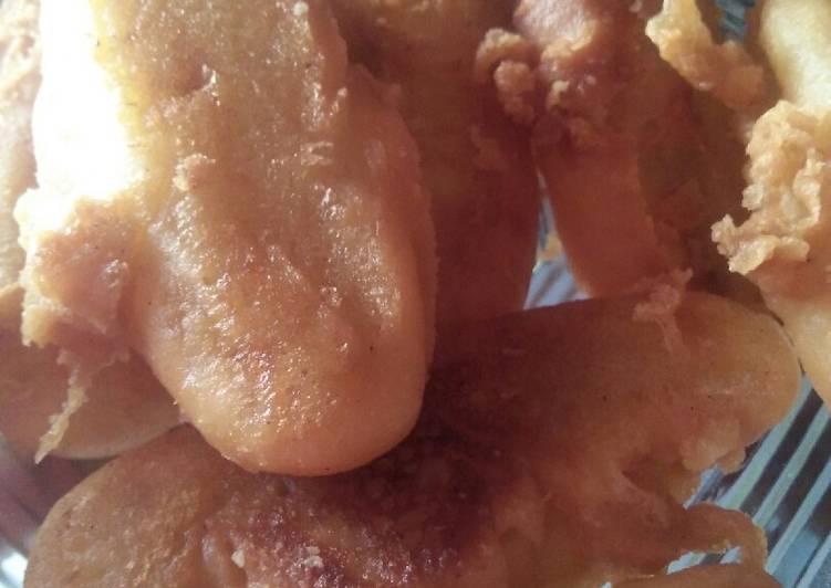 Pisang goreng crispy